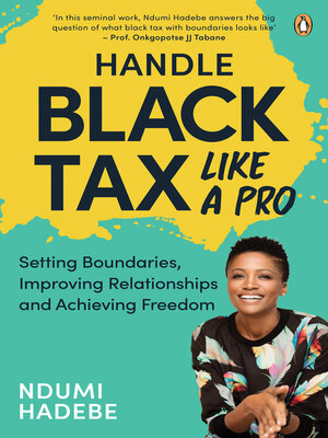 cover image of Handle Black Tax Like a Pro